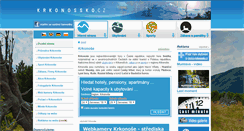 Desktop Screenshot of krkonossko.cz